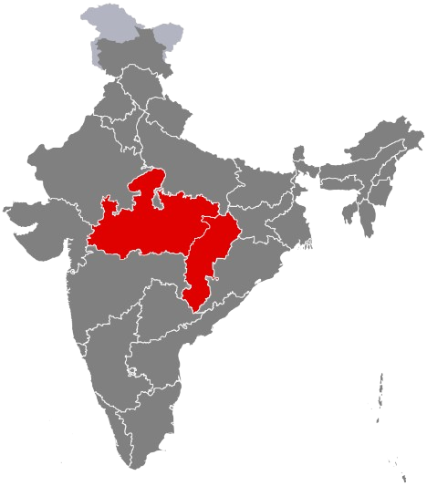 Central India Map