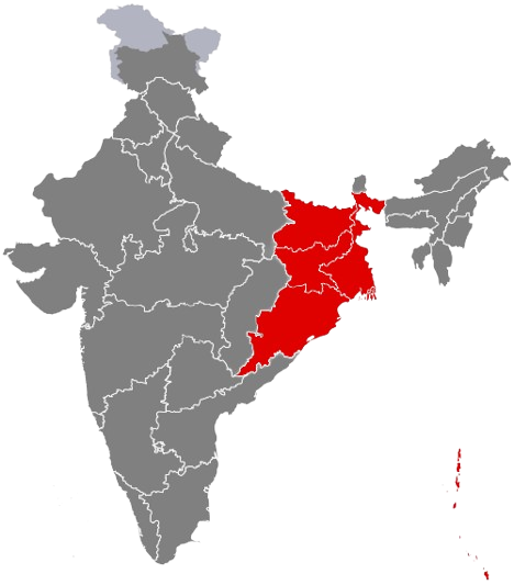 East India Map