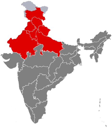 North India Map